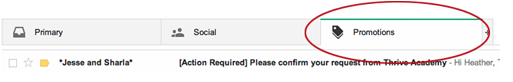 Gmail Promotions Tab Image